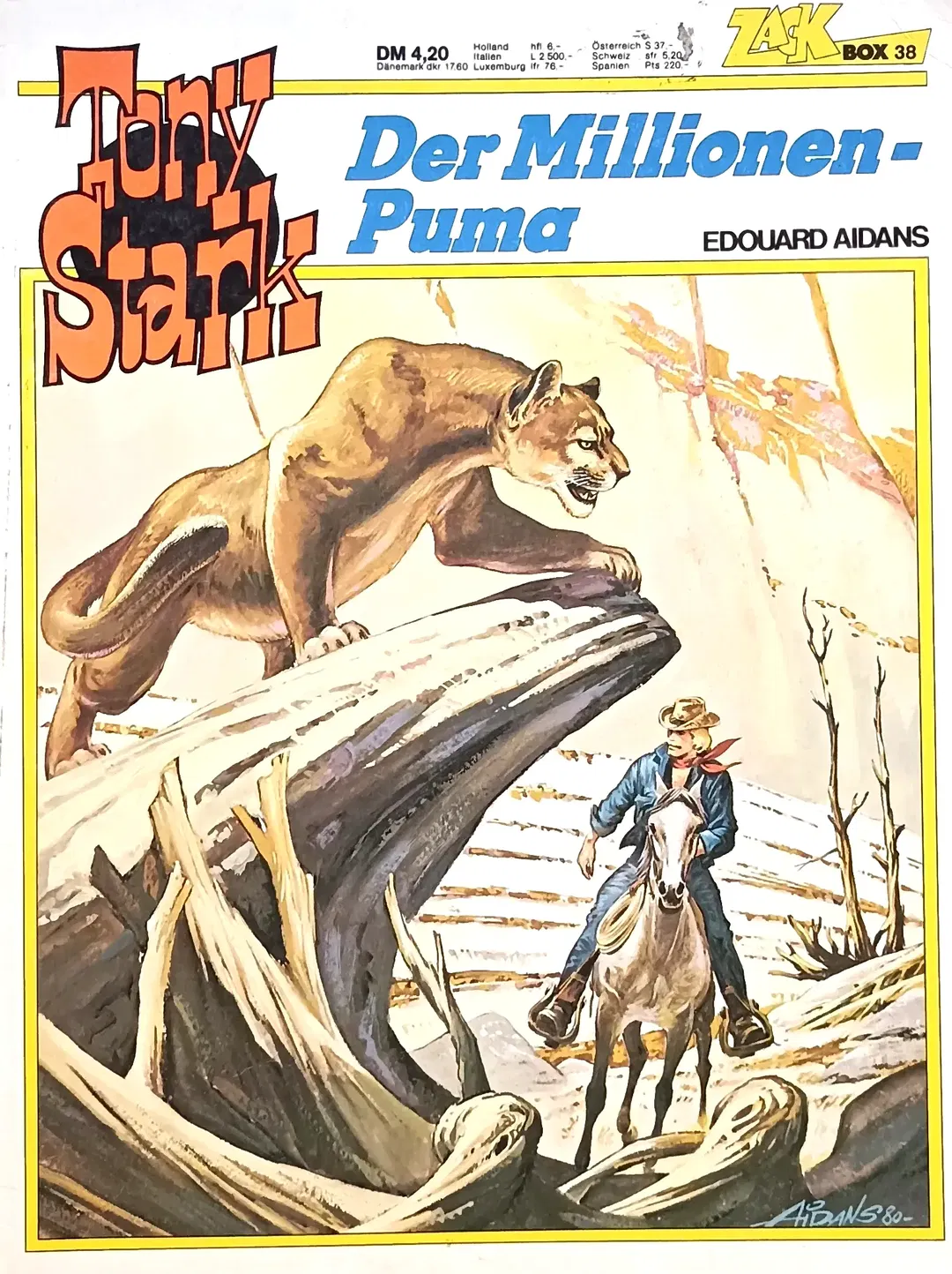 Zack Box Tony Stark - Der Millionen Puma Band 38 - Bild 1