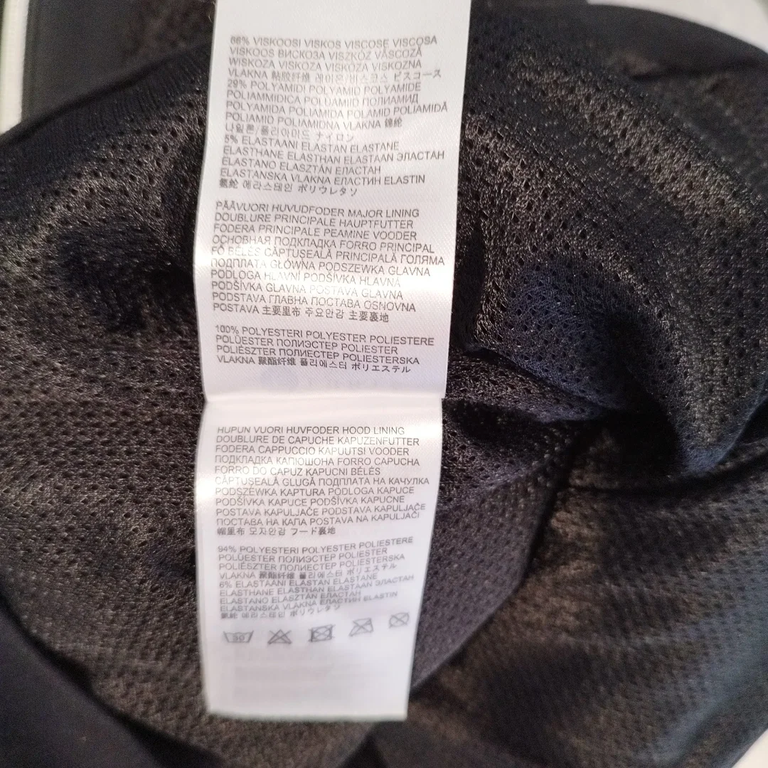 Lutha Iskoinen, Fleece Hoodie, schwarz, Gr. L  – Bild 6