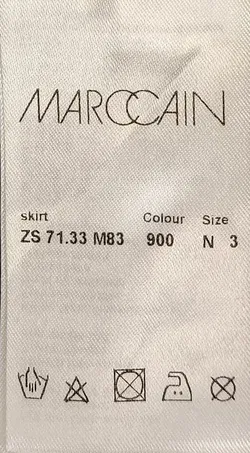 Marc Cain Midirock schwarz/grau Gr. M - Bild 4