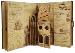 Leonardo da Vinci: Inventions – Pop-up-Buch mit 3D-Modellen von David Hawcock