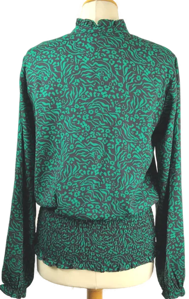 Geblümte Damenbluse Bodyflirt Polyester Gr. 40 | Casual-Charme – Bild 4