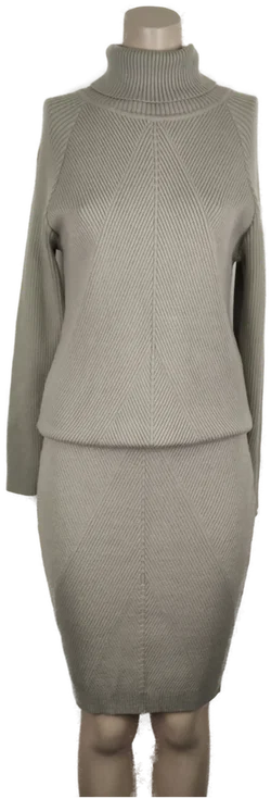 Damen-Set SHEILAY mit Rollkragenpullover und Rock | Strickliebe