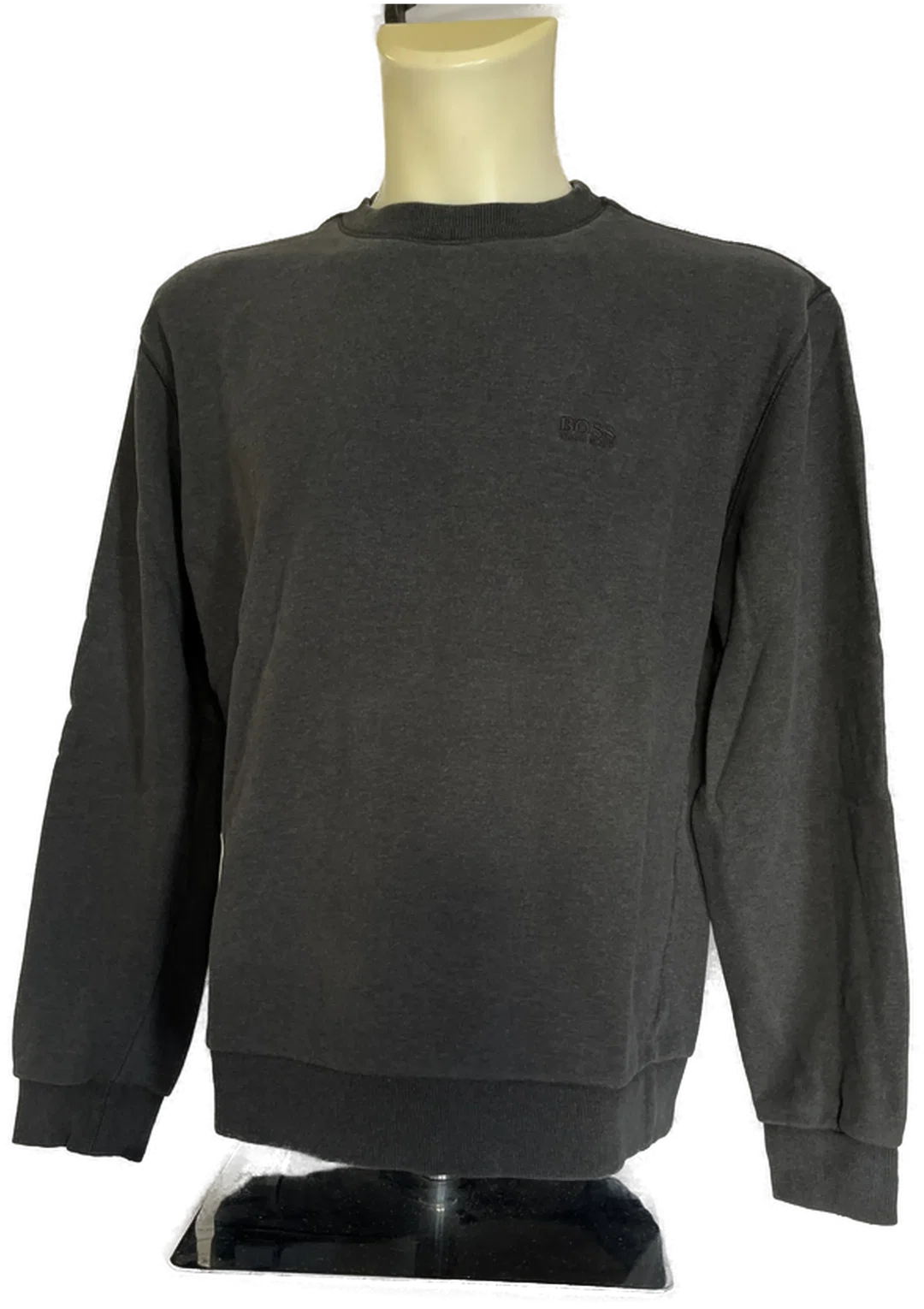 HUGO BOSS Herren Sweatpullover Gr. L grau - Bild 1
