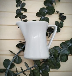 Milchgießer, Lilien Porzellan, Daisy, Nr. 4, weiß  - Bild 1