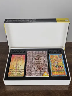 TAROT PIATNIK WIEN - 22 Major Arcana & 56 Minor Arcana Karten mit Buch  - Bild 2