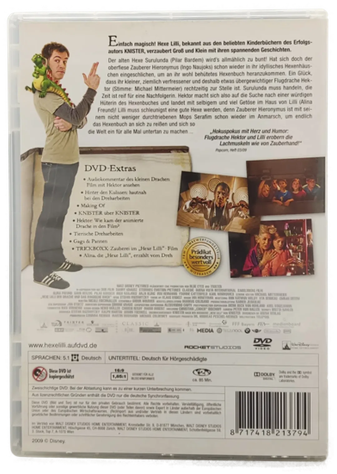 DVD "Hexe Lilli - Der Drache und das magische Buch" mit Pilar Bardem und Ingo Naujoks – Bild 2