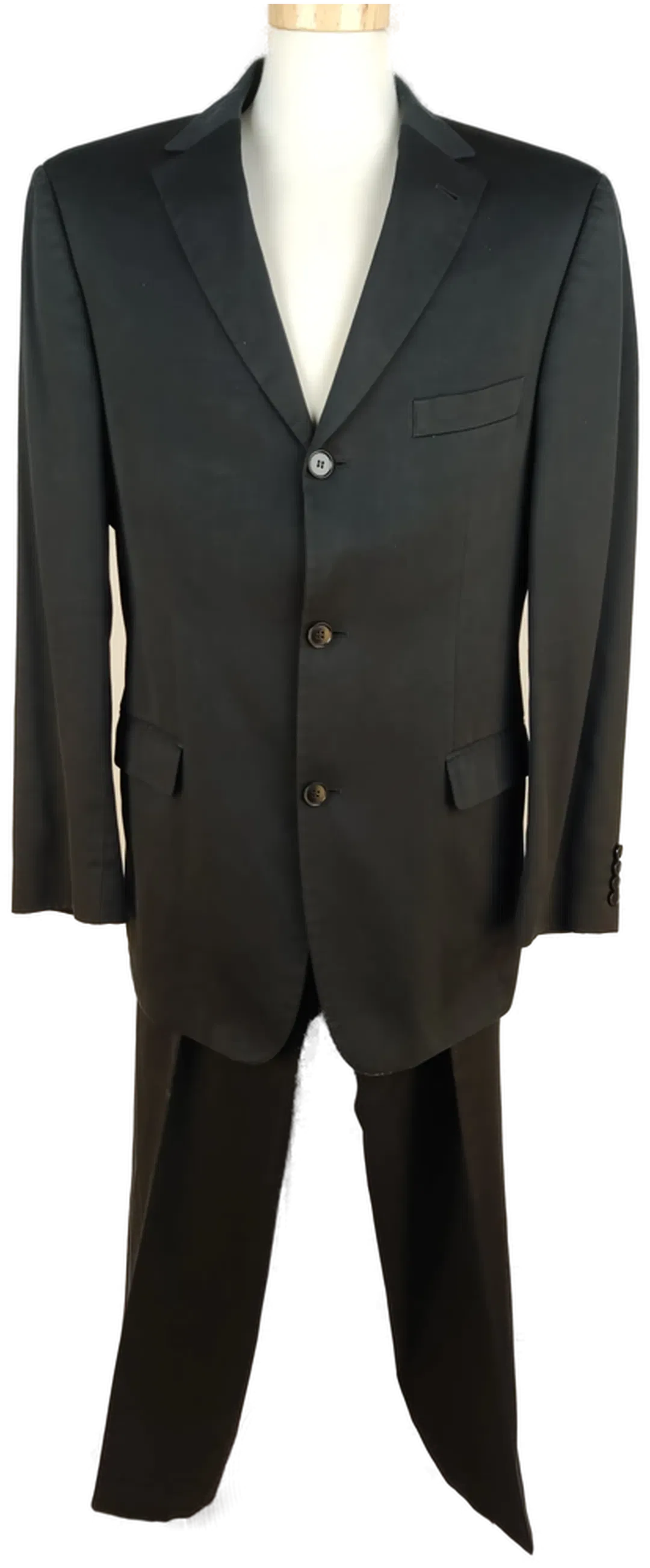 Hugo Boss Herrenanzug / schwarz - S/46 - Bild 4