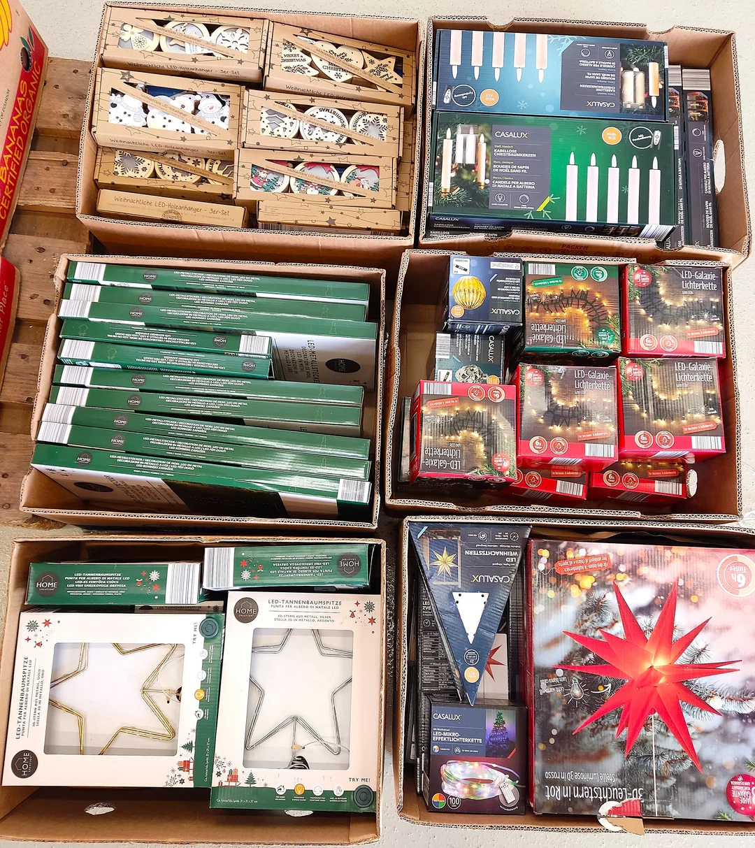 Gemischte Elektro Weihnachtsartikel (eine Palette) - Bild 1