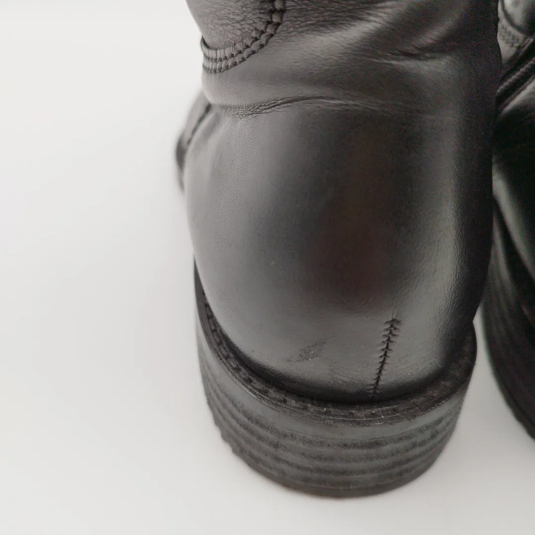 Ecco Damenstiefel Leder Gr. 39 | Zeitloser Komfort – Bild 5