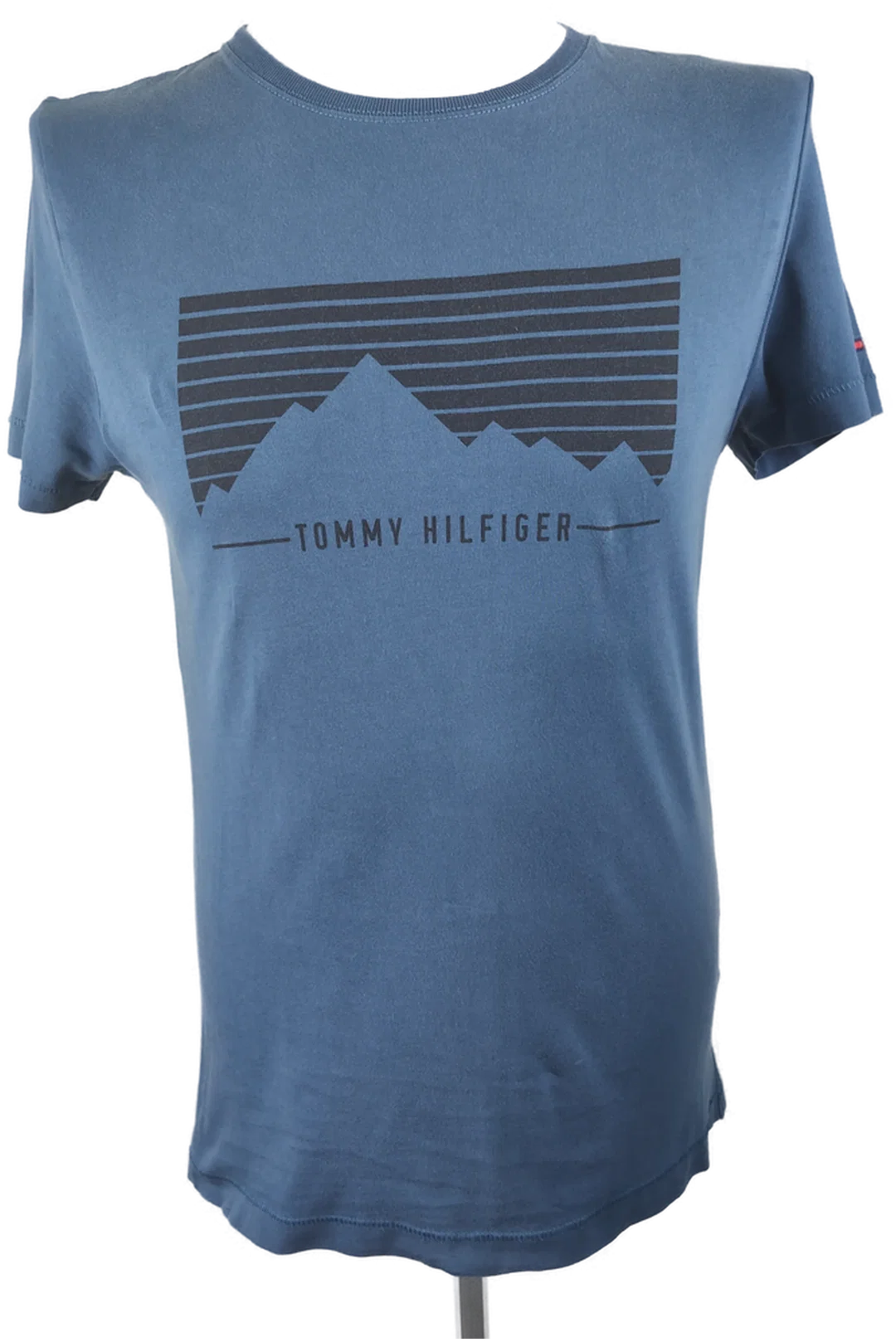 Herren T-Shirt Tommy Hilfiger Unifarben Baumwolle | Zeitlos - Bild 1