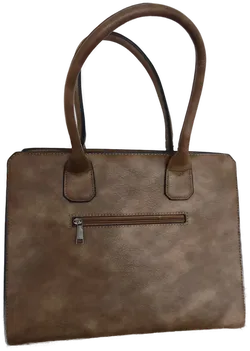 Handtasche Damen, braun, Kunstleder, - M - Bild 2