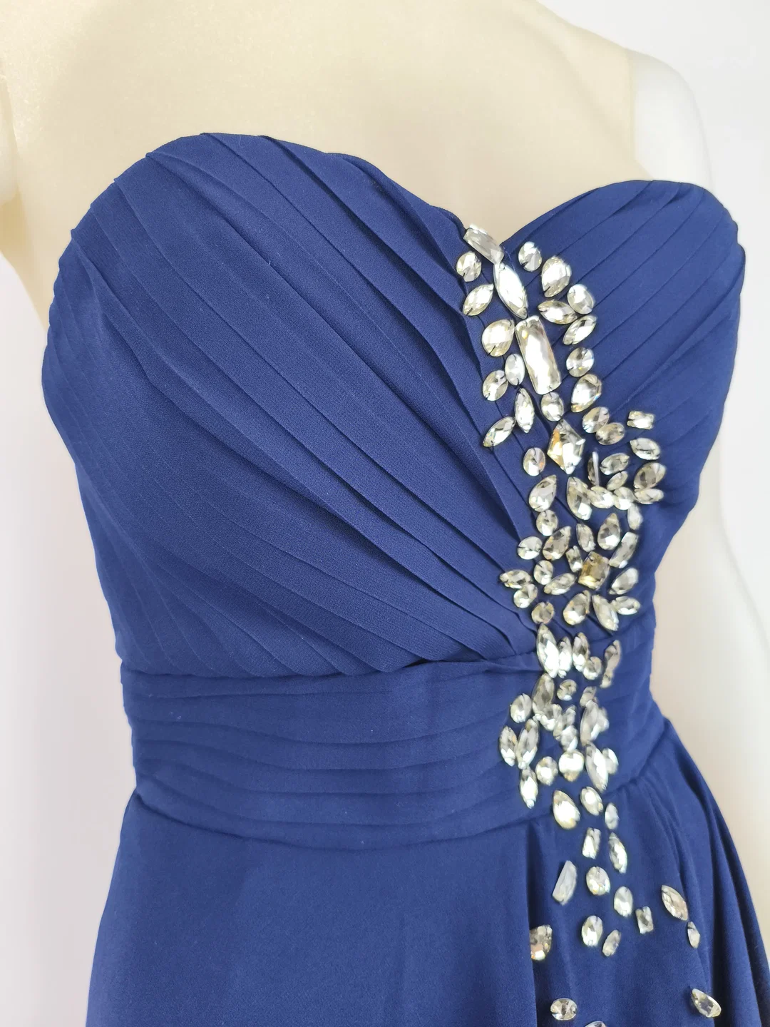 Eva & Lola, Ballkleid dunkelblau, Gr. S – Bild 7