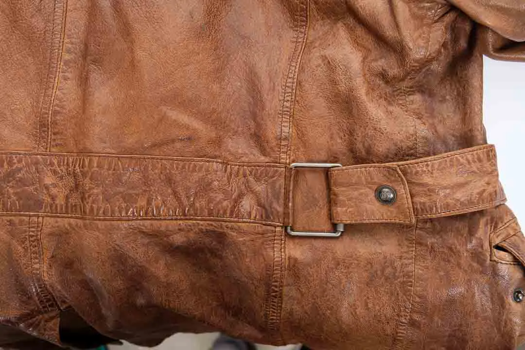 Lederjacke der Marke Harald Glööckler "Travel Adventure" EXCLUSIVE for engbers XXXL – Bild 2