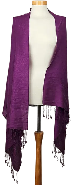 Damen Schal - lila  - Bild 3