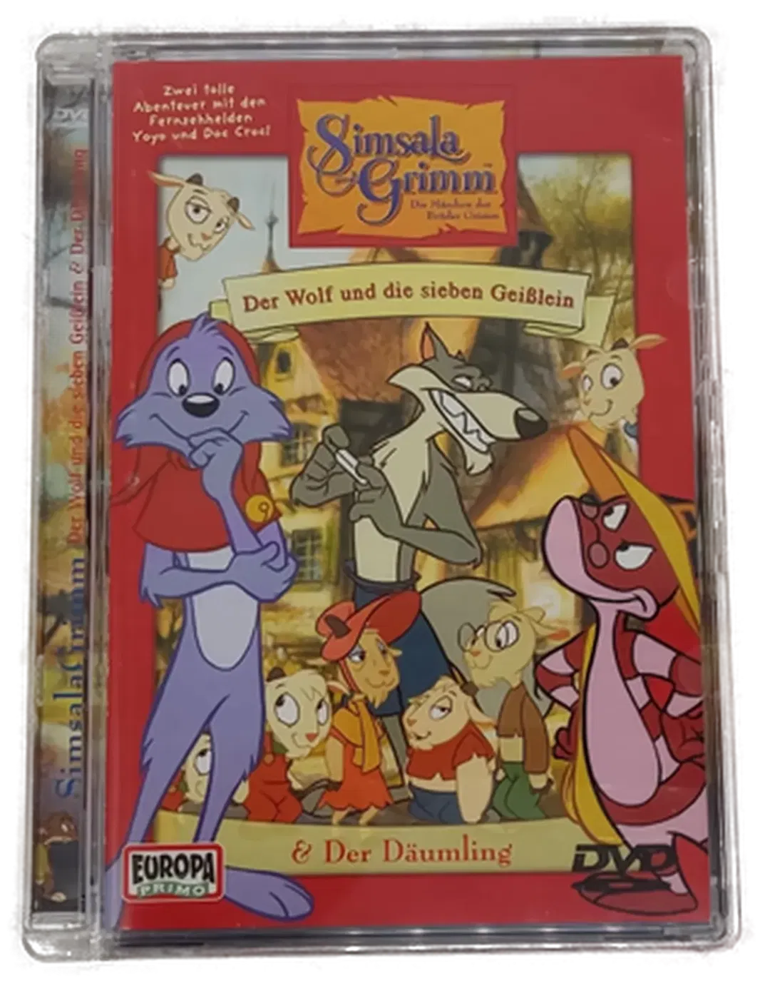 DVD Simsalagrimm Der Wolf und sieben Geißlein und Der Däumling - Bild 1
