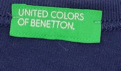 United Colors of Benetton Kindershirt blau Gr. S - Bild 3