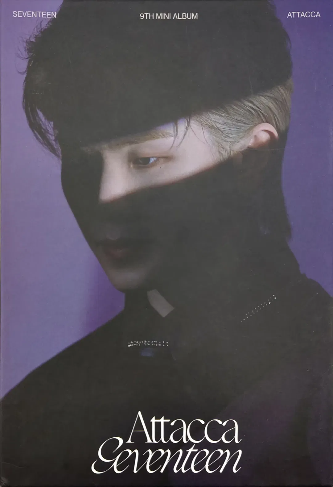 K-Pop - Seventeen - Attacca Seventeen - 9th Minialbum -  Carat Ver. - Photocard-Sammelbuch WOOZI - mit 15 Fotocards - Bild 2