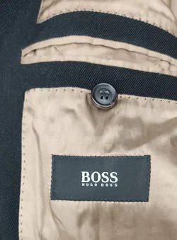 Boss Herren Mantel schwarz Gr. 56 - Bild 4