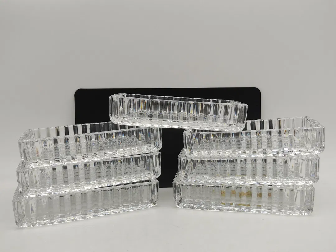 7x Dekorative Kristallschalen - Bild 4