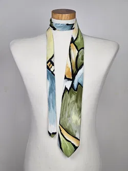  Vintage Motivkrawatte der 90er 