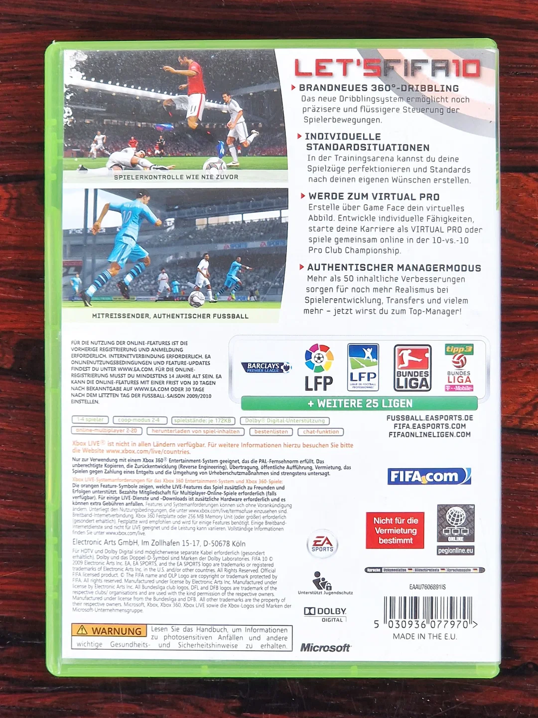 FIFA 10 - Xbox 360 - Fussball Spiel – Bild 2