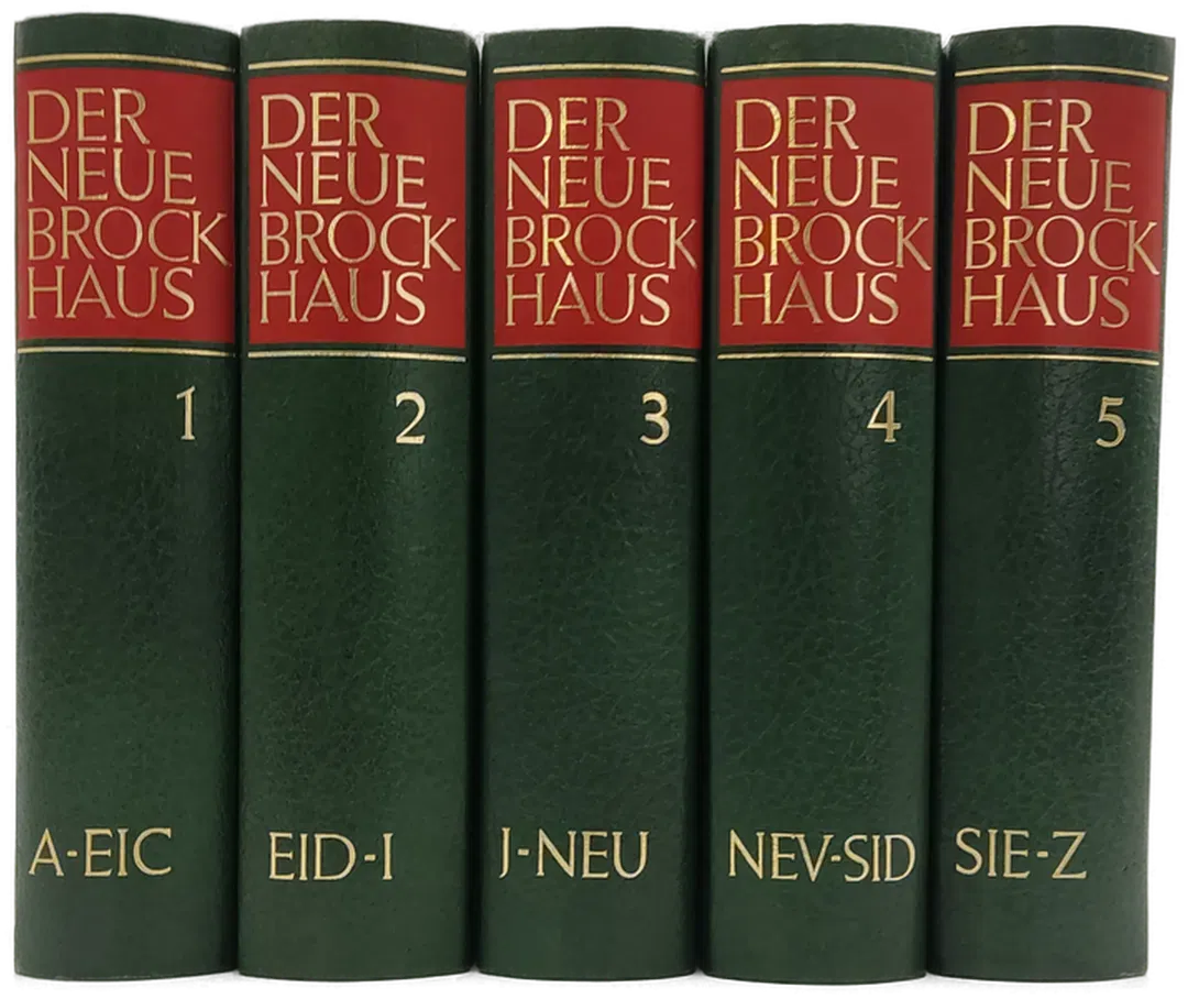 Der Neue Brockhaus 5 Bände - Bild 2