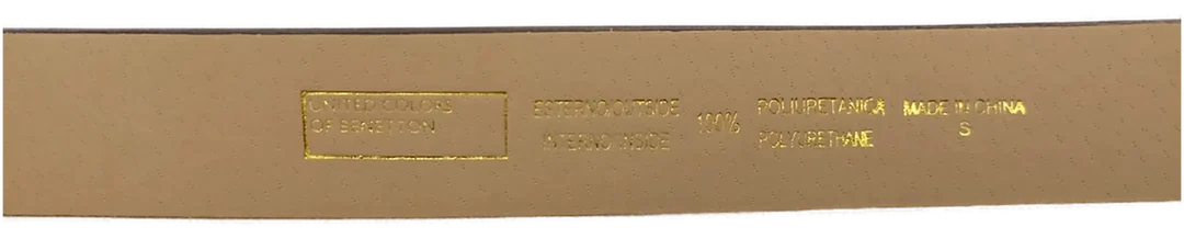 United Colors of Benetton Kindergürtel braun Gr. S – Bild 3
