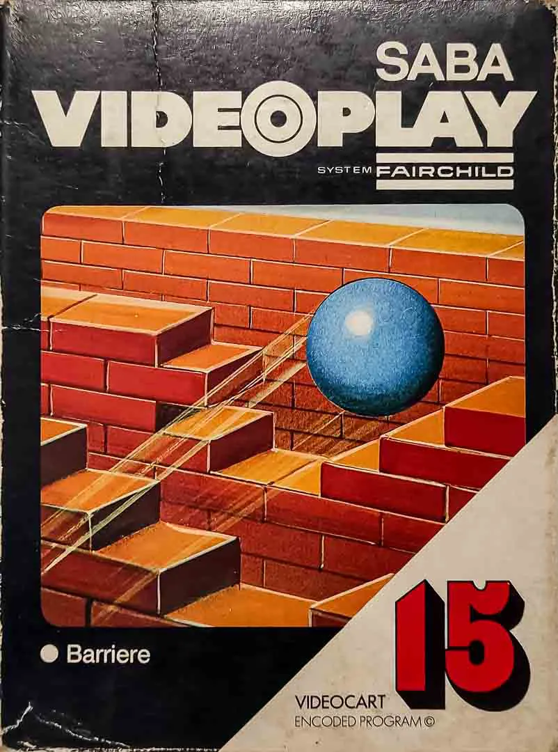 SABA Videoplay Videocart 15 – Barriere (System Fairchild) Vintage - Bild 1