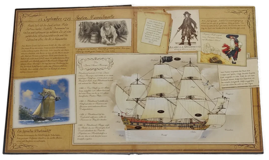 Buch "Die abenteuerliche Welt der Piraten" ars Edition – Bild 4
