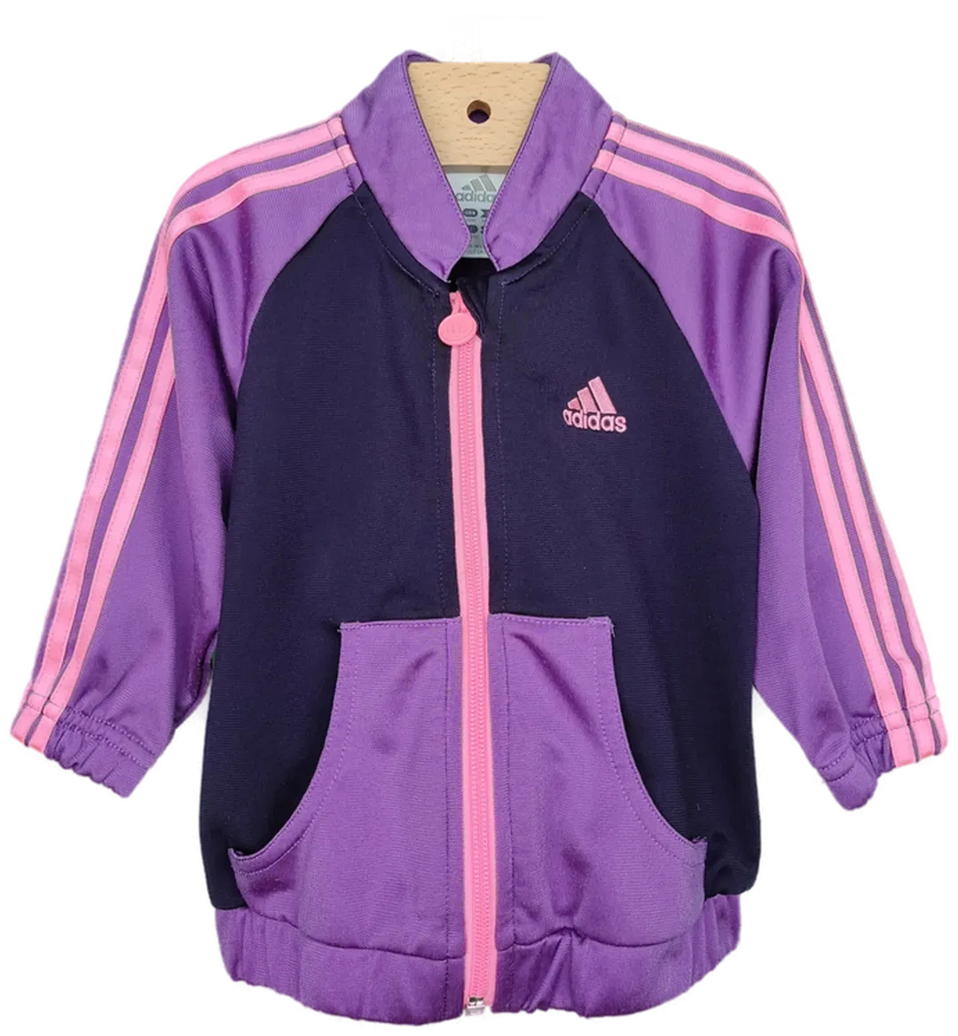 Adidas Mädchen Jacke lila - 80 cm - Bild 4