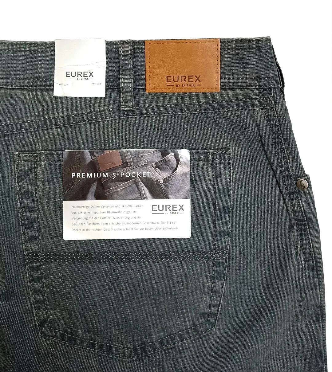Eurex by Brax Herren Jeans grau Gr. 28U  – Bild 3