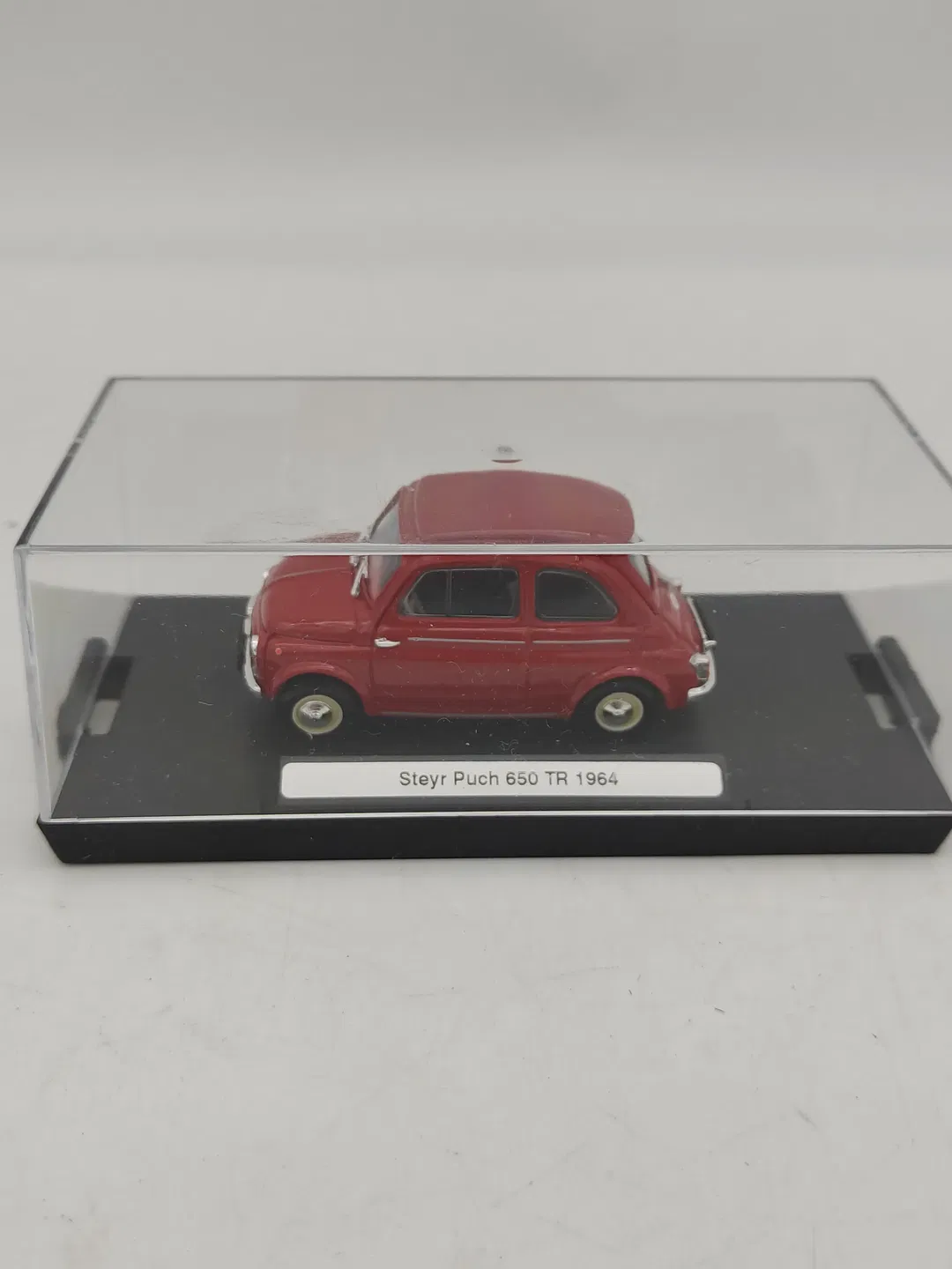 Steyr Puch 650 TR 1964 Modellauto, in Acryl-Präsentationsbox - Bild 4