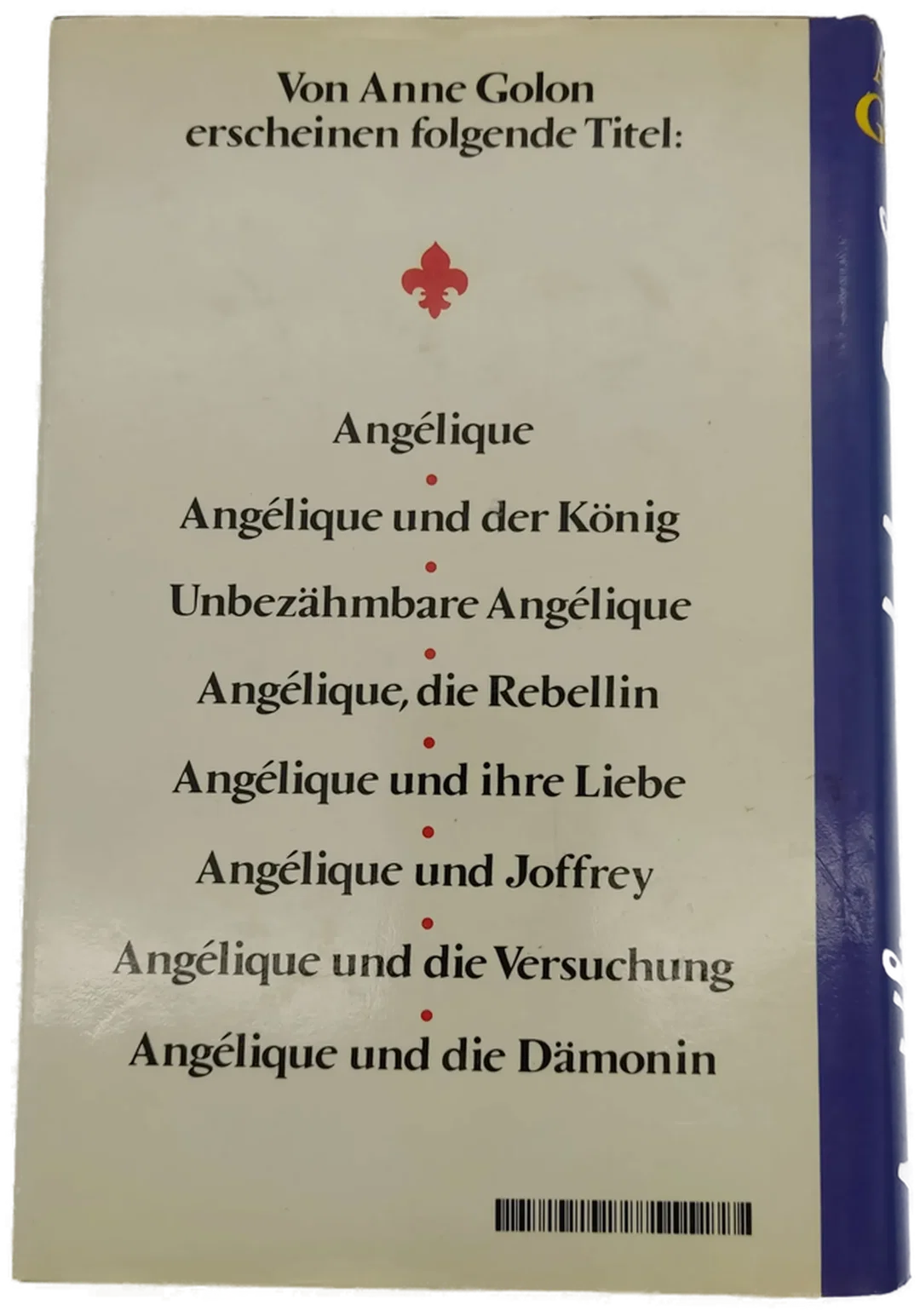 Angelique und ihre Liebe - Anne Golon – Bild 2