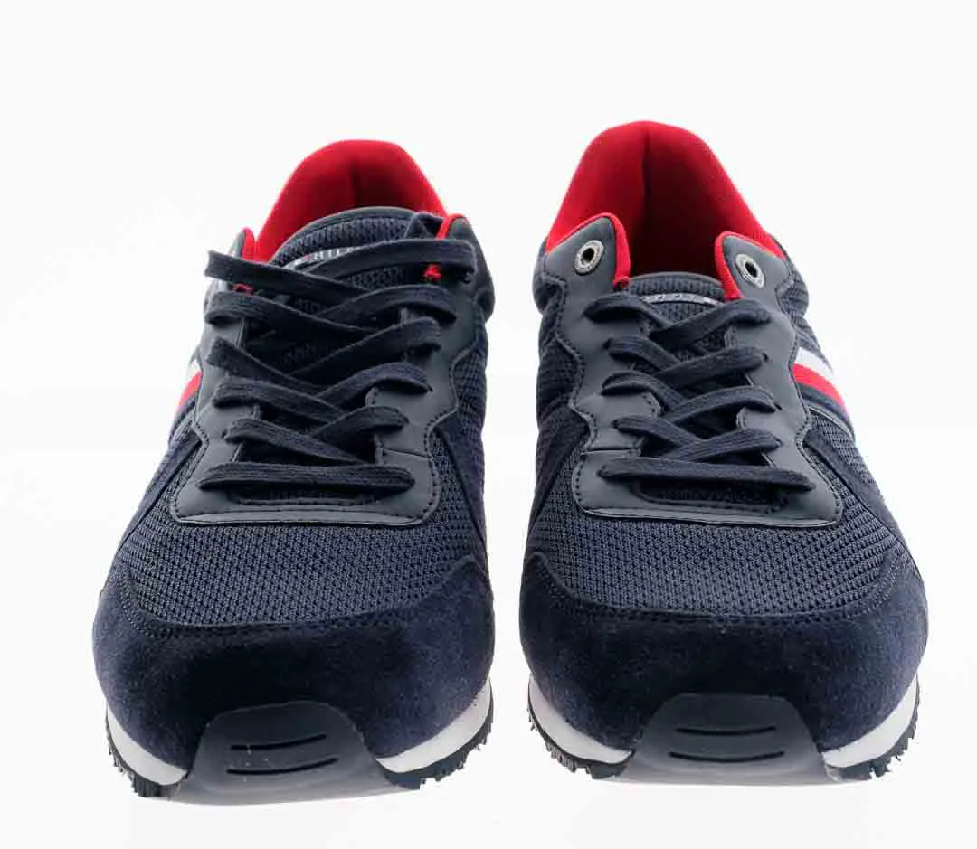 TOMMY HILFIGER Iconic Runner Herren Sneakers in marineblau, Größe 46 – Bild 2