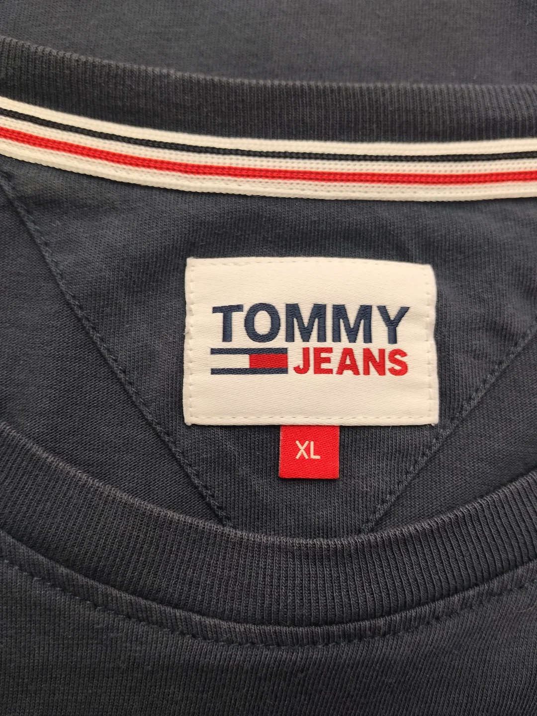 Herren T-Shirt Tommy Hilfiger Baumwolle Größe 56 | Sommer-Begleiter – Bild 4