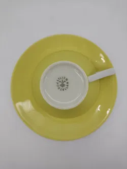 Lilien Porzellan DAISY Kaffeetasse 18 - gelb - Bild 4