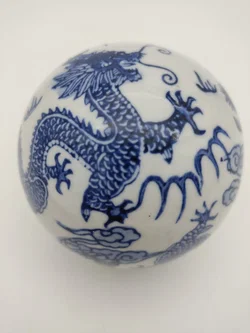 Porzellan Drachenkugeln Chinoi-Serie, 2er Set, D/ 10 cm – Vorschau 3