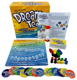 Dream Team – Auf einer Wellenlänge (Zoch Spiele 2005) NEU & original verschweißt – Komplettes Party- & Kommunikationsspiel - Bild 2