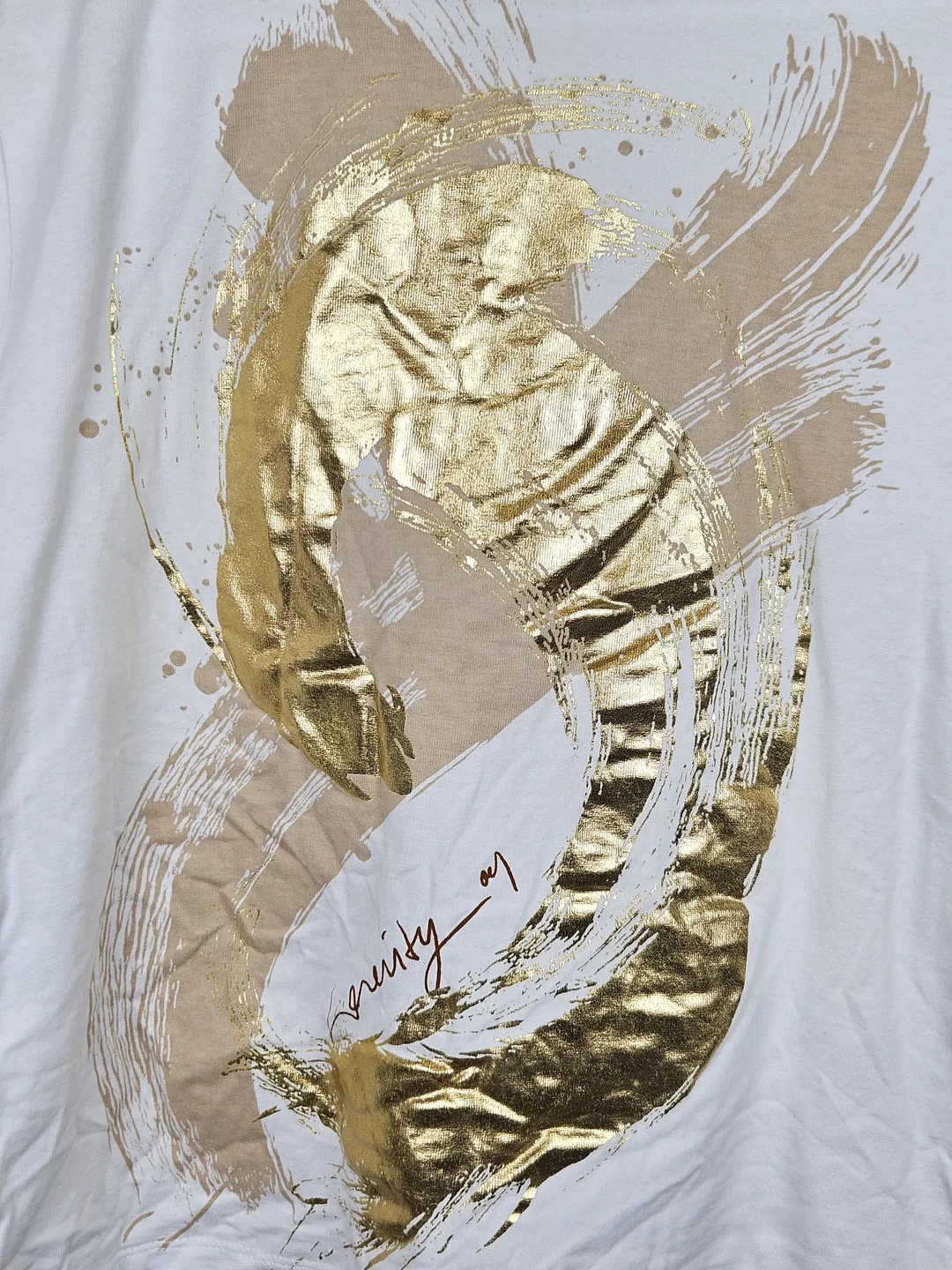 ZARA Damen T-Shirt, weiß - Größe S – Bild 3