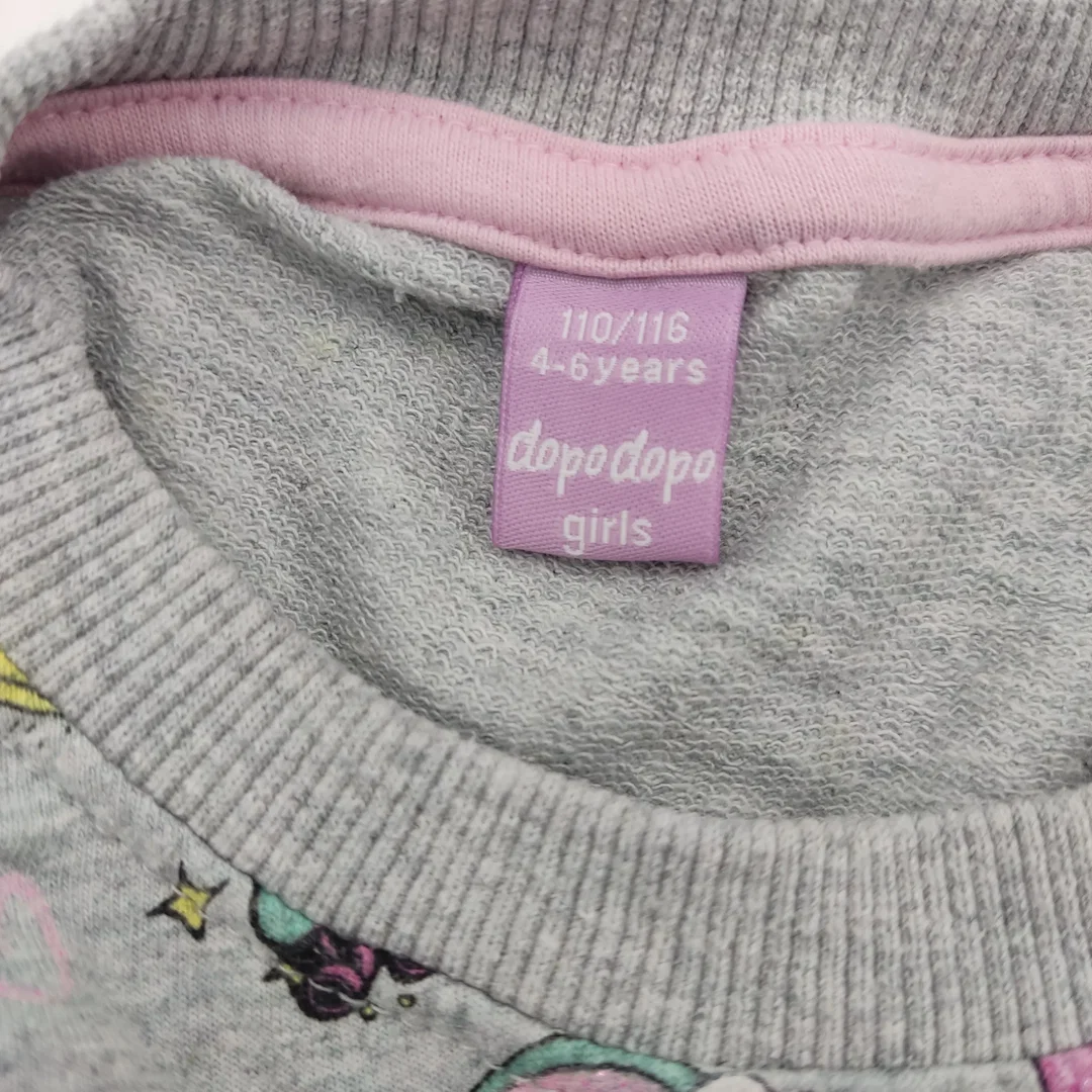 dopo dopo Kinderpullover - mehrfarbig gemustert - 110/116  – Bild 4