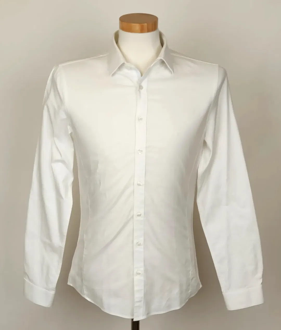 Calvin Klein Herren Hemd weiß Gr. 39 - Bild 4