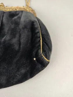 Vintage Clutch aus Samt - Bild 5