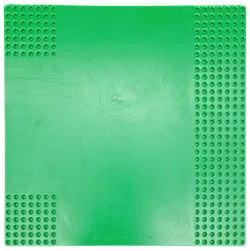 LEGO Grundplatte mit Straße 32 x 32 Noppen grün - Bild 2