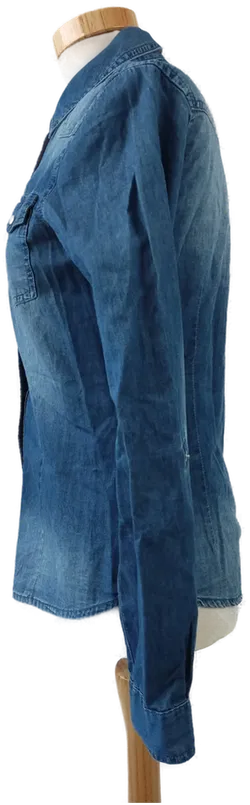 Only Damen Bluse blau - 34/S - Bild 2