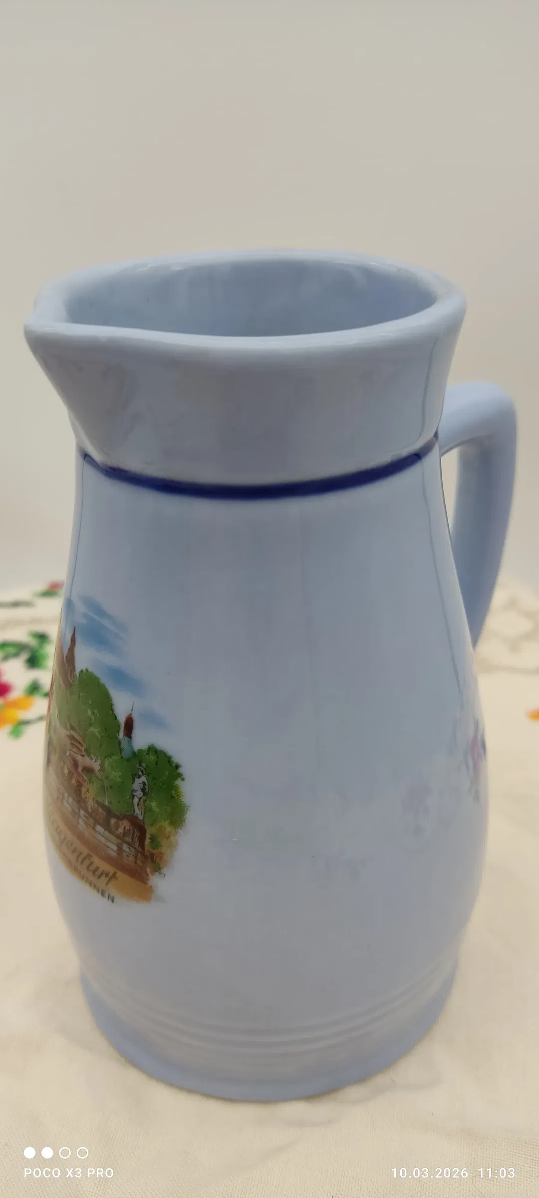 Lilien Porzellan Kleine Kanne 'Klagenfurt' | Souvenir-Schatz - Bild 4