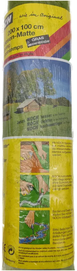 Noch Frühlingswiese-Matte grün Modellbahn - Bild 3