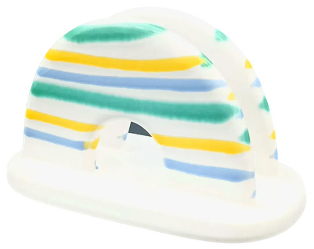 Gmundner Keramik (Buntgeflammt) - Serviettenhalter - Bild 4