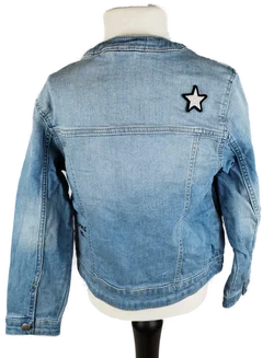 C&A Girls Jeans Jeansjacke - Gr. 122 / 98% Baumwolle - Bild 3