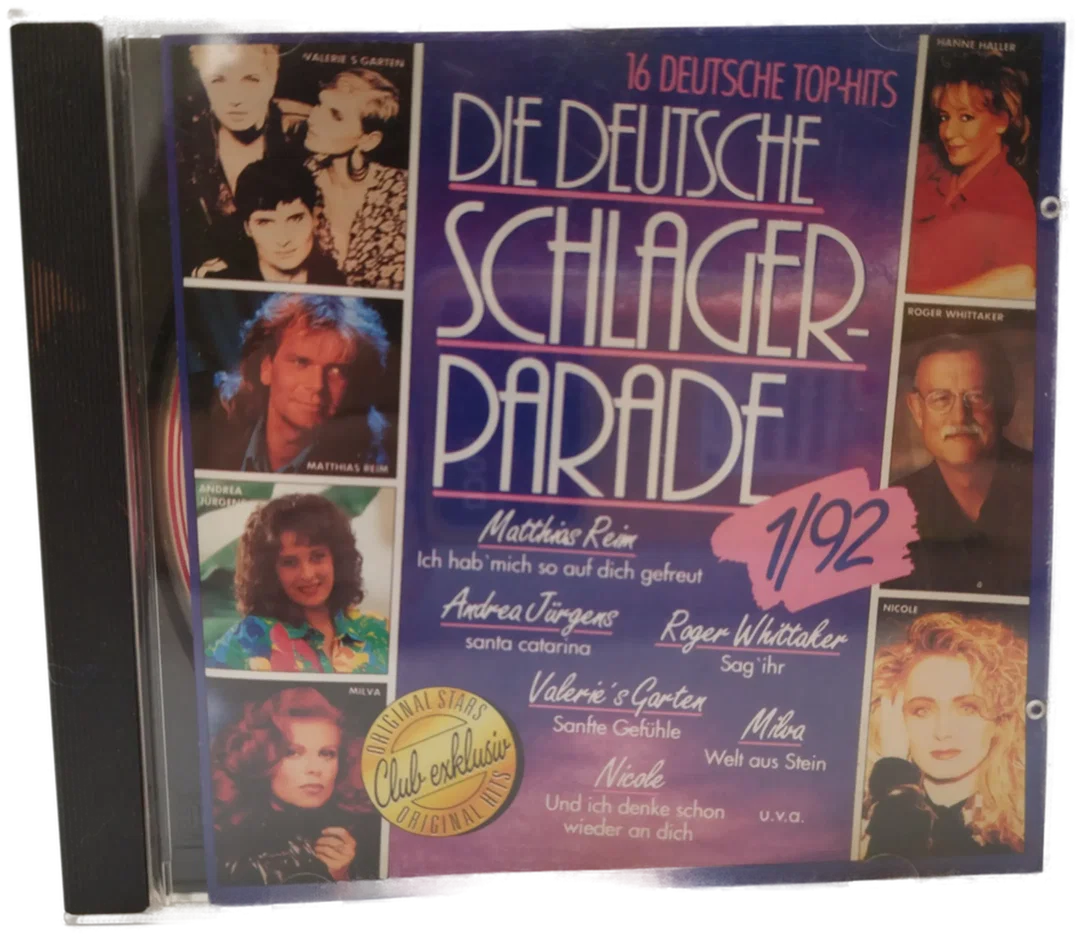 Die deutsche Schlager-Parade - 16 deutsche Top-Hits / CD - Bild 1