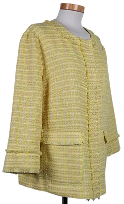 GERRY WEBER Damen Jacke, gelb - Gr. XXL  - Bild 2